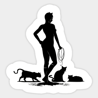 Crazy Cat Lady Sticker